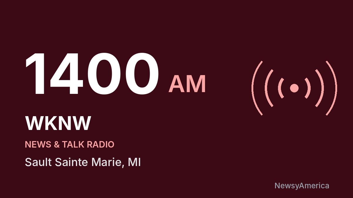 WKNW 1400 AM – Sault Sainte Marie