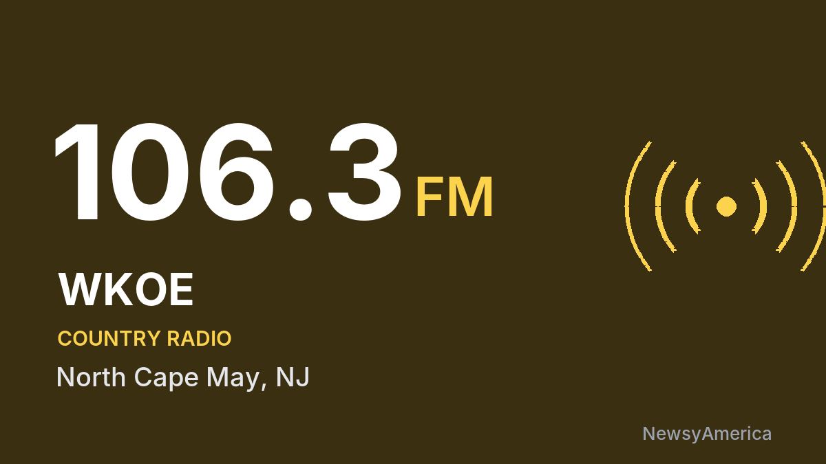 WKOE 106.3 FM – North Cape May
