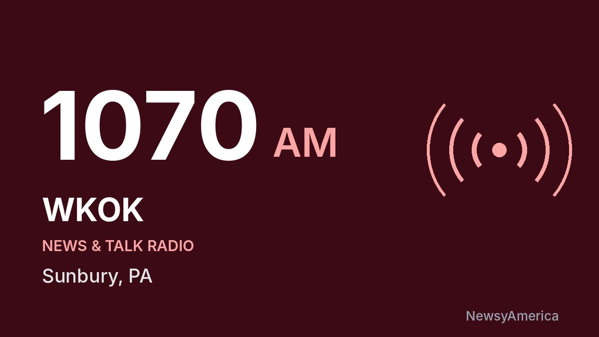 WKOK 1070 AM – Sunbury