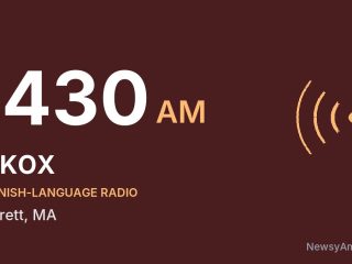 WKOX 1430 AM, Everett, MA