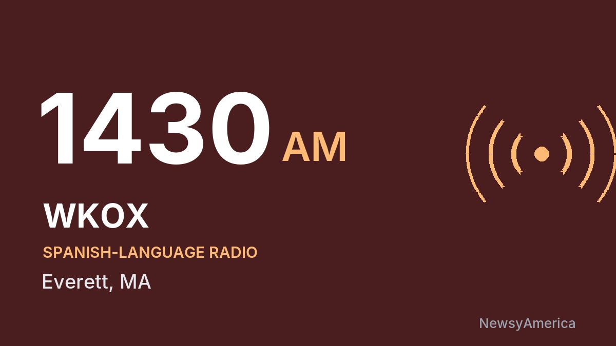 WKOX 1430 AM – Everett