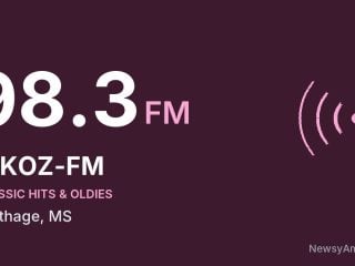 WKOZ-FM 98.3 FM, Carthage, MS