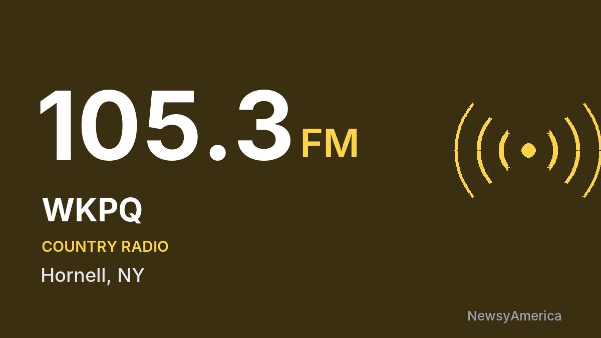 WKPQ 105.3 FM – Hornell