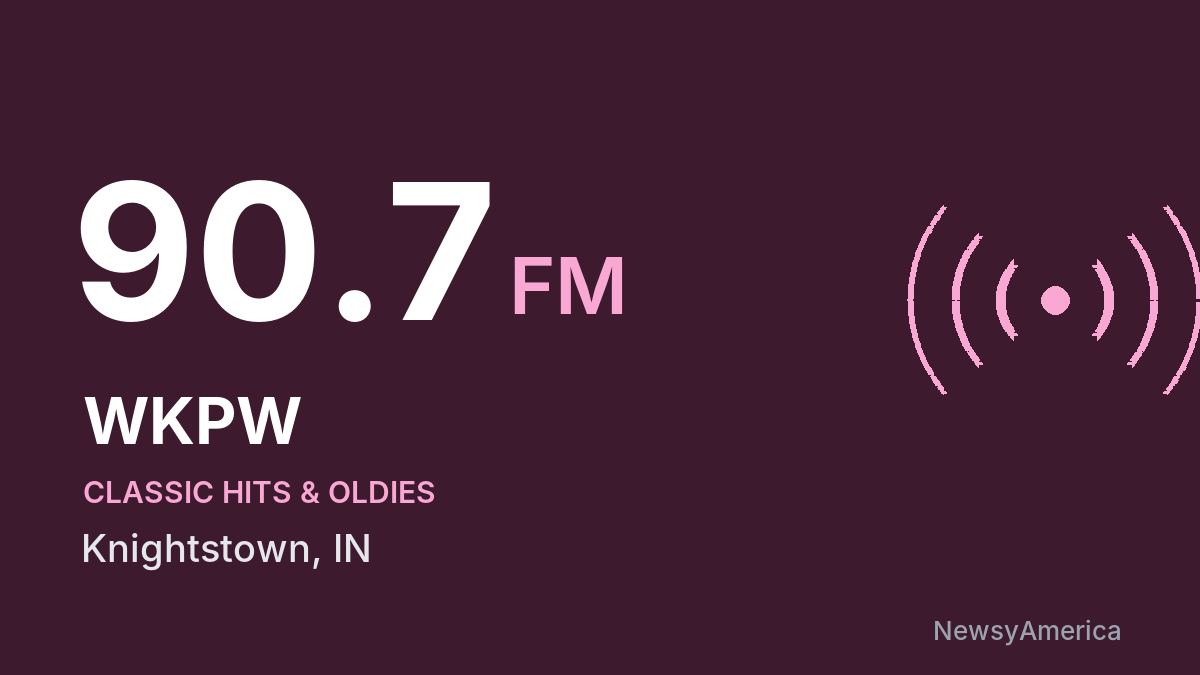 WKPW 90.7 FM – Knightstown