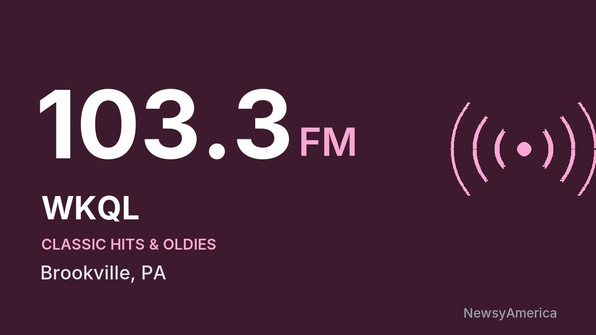 WKQL 103.3 FM – Brookville