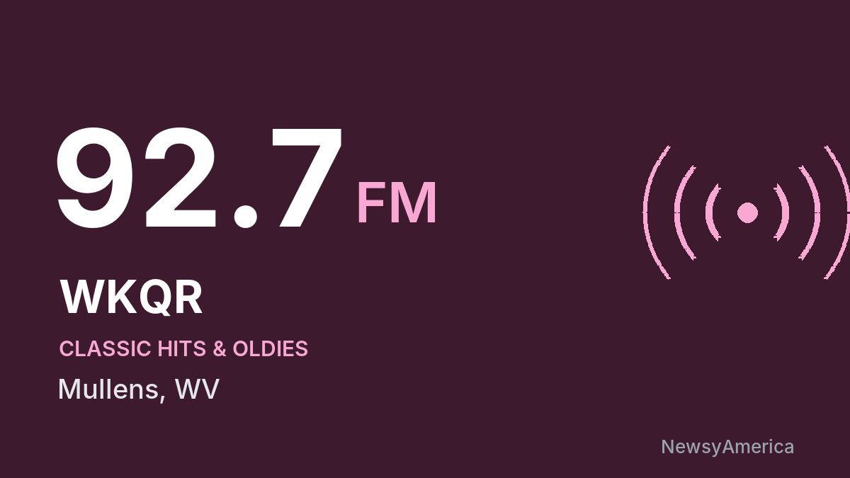 WKQR 92.7 FM – Mullens