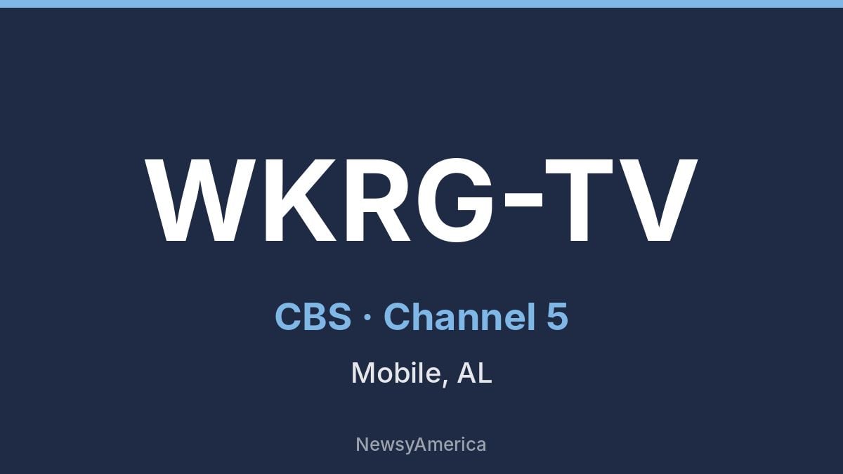 WKRG-TV – CBS 5 Mobile