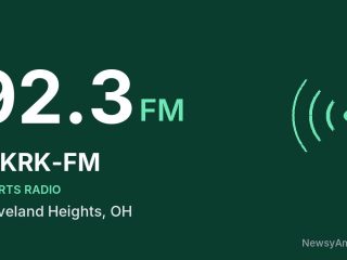 WKRK-FM 92.3 FM, Cleveland Heights, OH