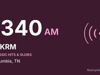 WKRM 1340 AM, Columbia, TN
