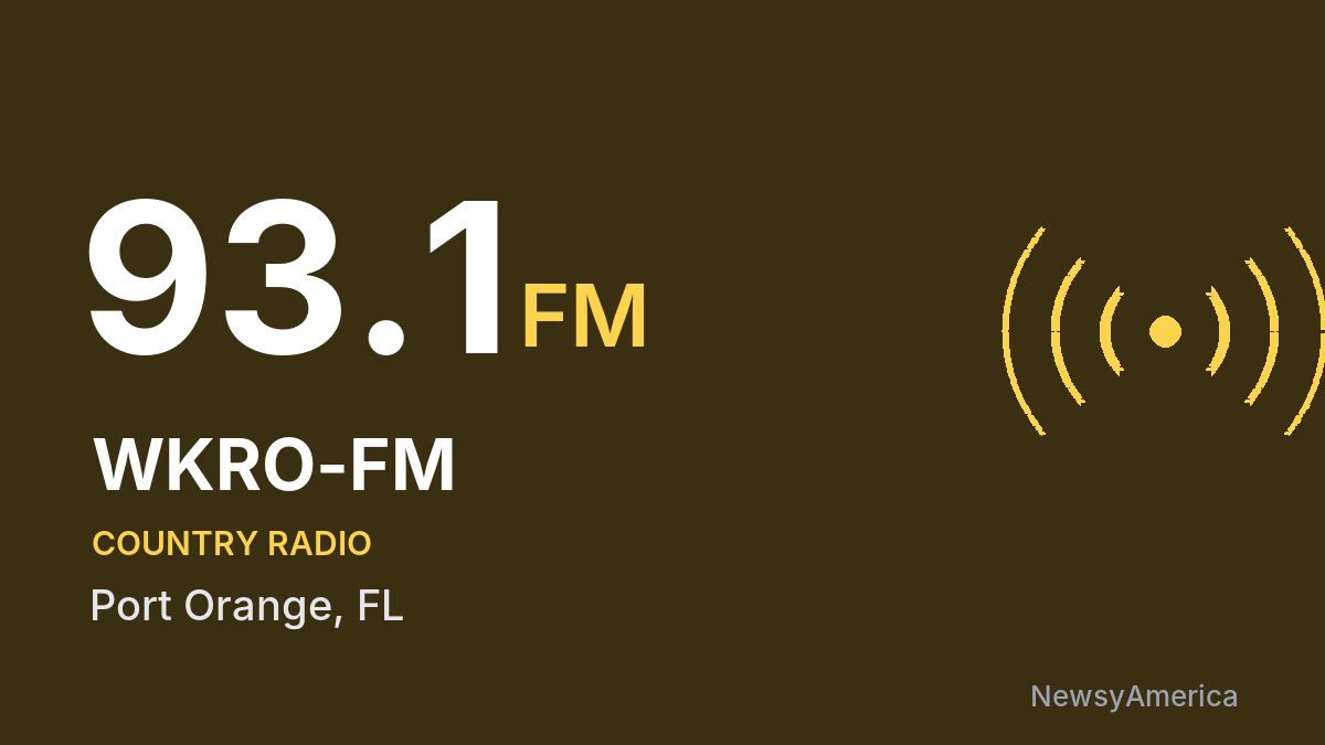 WKRO-FM 93.1 FM – Port Orange