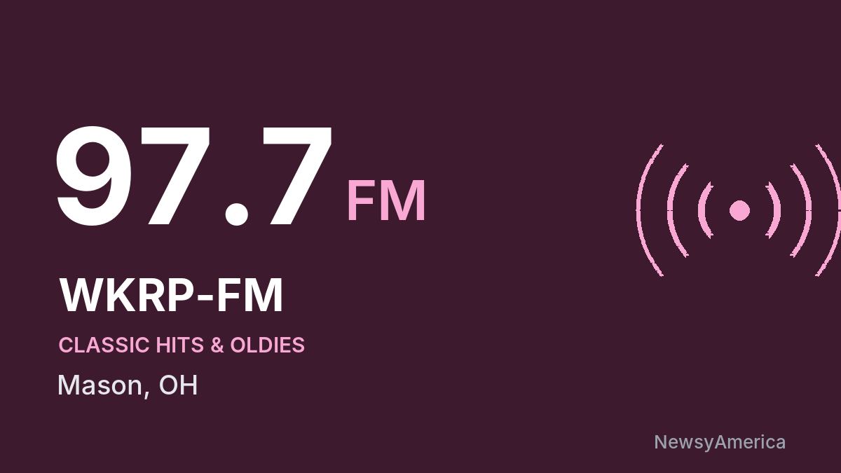 WKRP-FM 97.7 FM – Mason