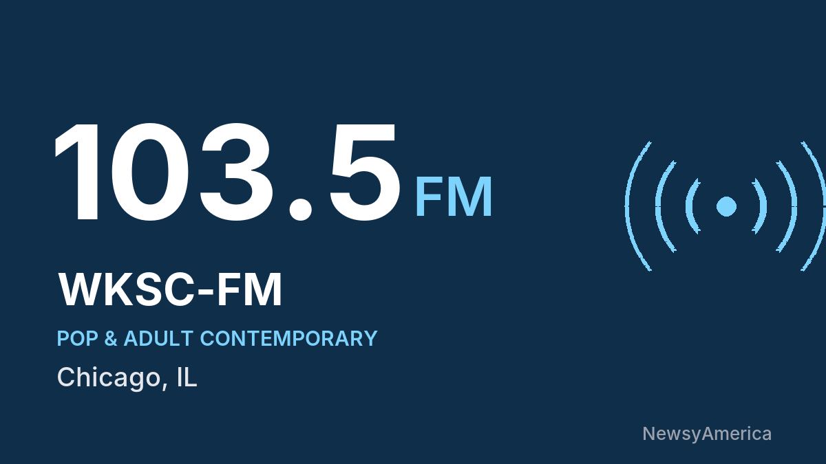 WKSC-FM 103.5 FM – Chicago