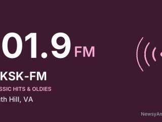 WKSK-FM 101.9 FM, South Hill, VA