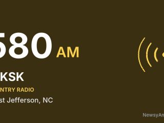 WKSK 580 AM, West Jefferson, NC