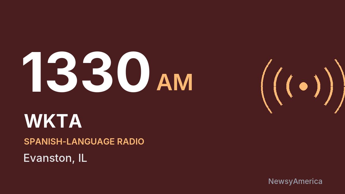 WKTA 1330 AM – Evanston