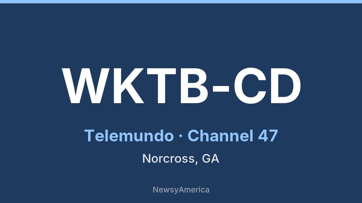 WKTB-CD – Telemundo 47 Atlanta