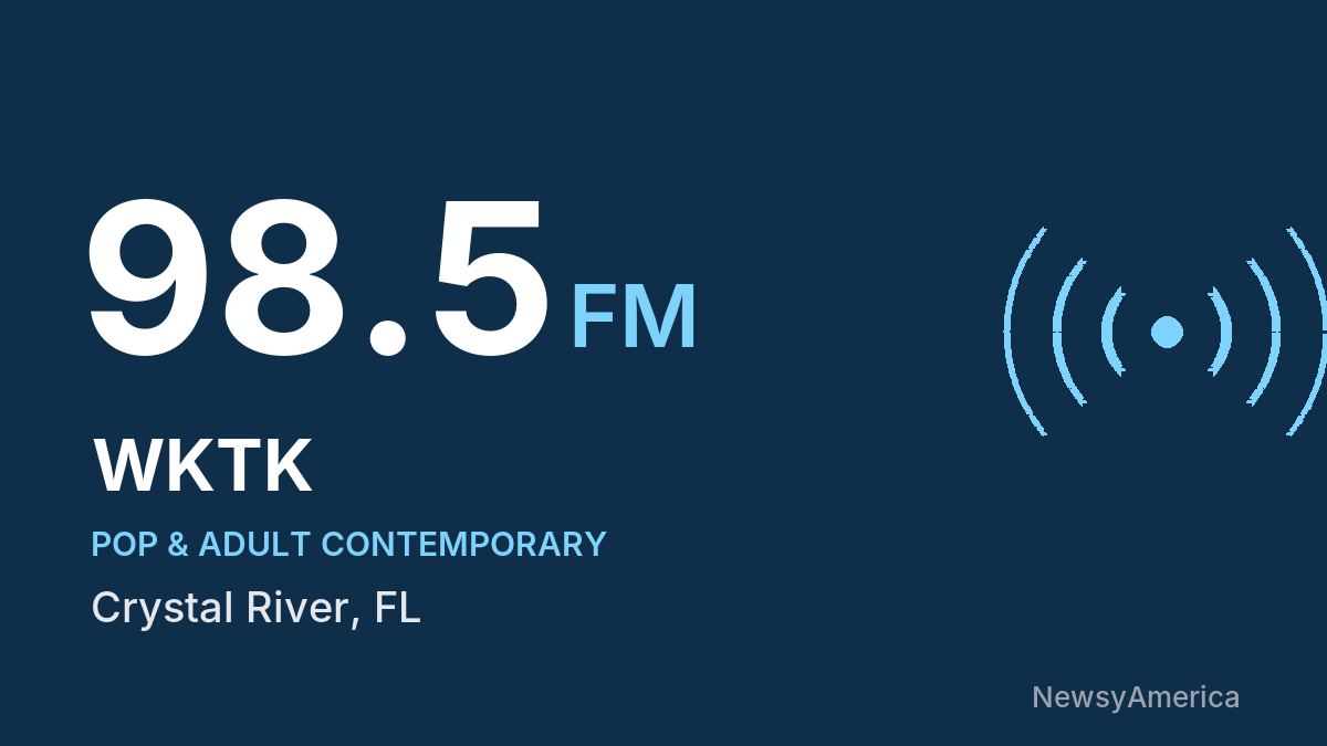 WKTK 98.5 FM – Crystal River
