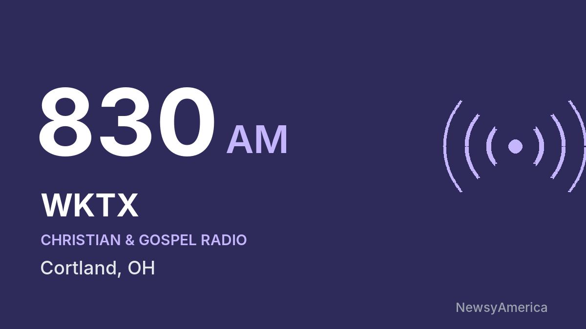 WKTX 830 AM – Cortland