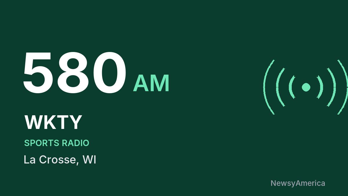 WKTY 580 AM – La Crosse