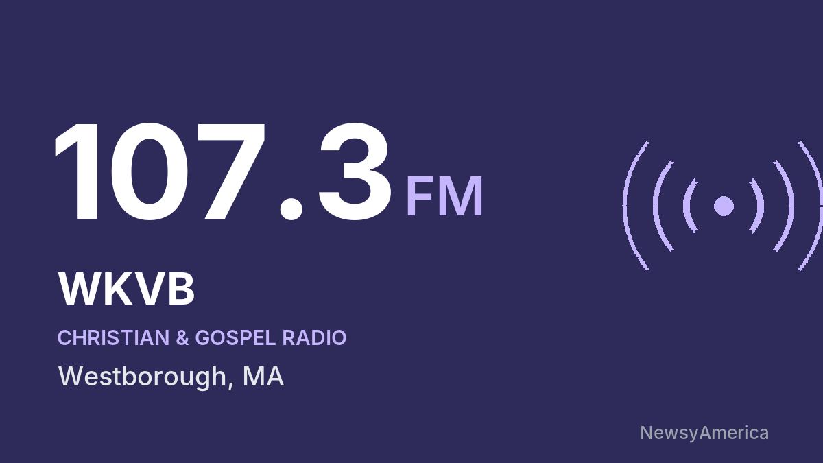 WKVB 107.3 FM – Westborough