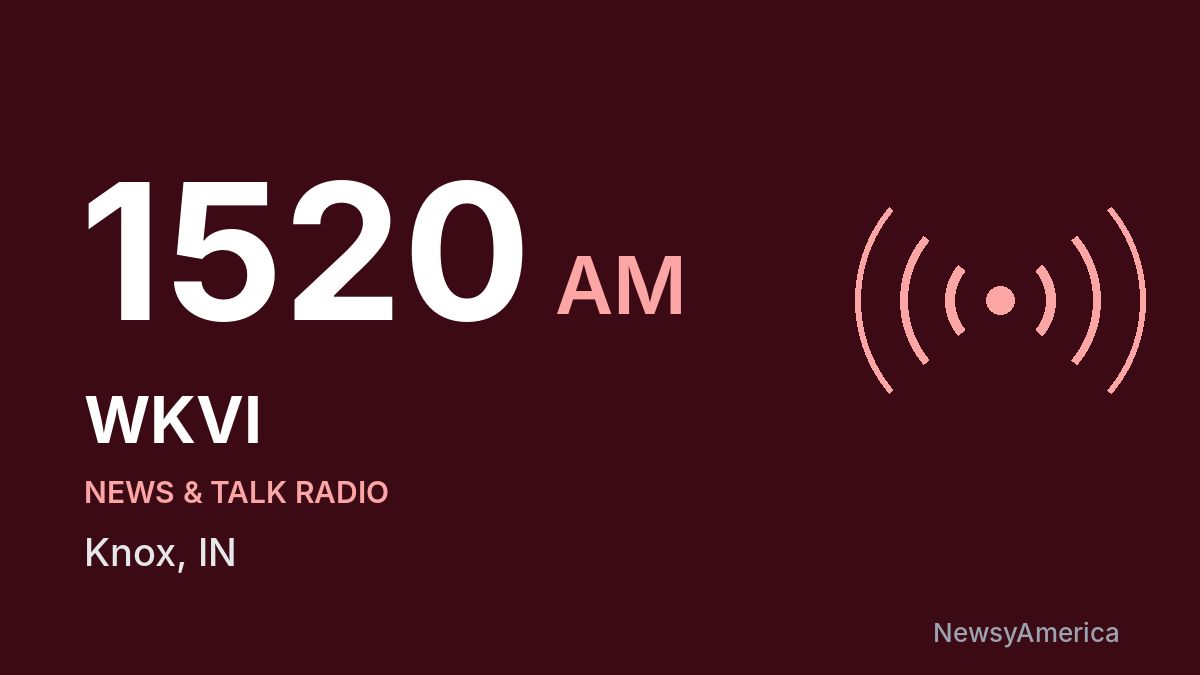 WKVI 1520 AM – Knox