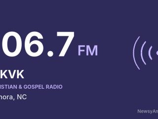 WKVK 106.7 FM, Semora, NC