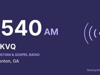 WKVQ 1540 AM, Eatonton, GA