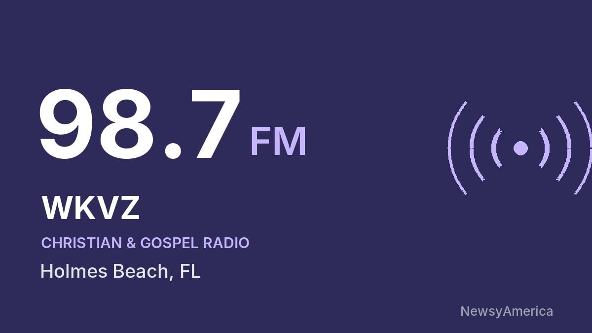 WKVZ 98.7 FM – Holmes Beach