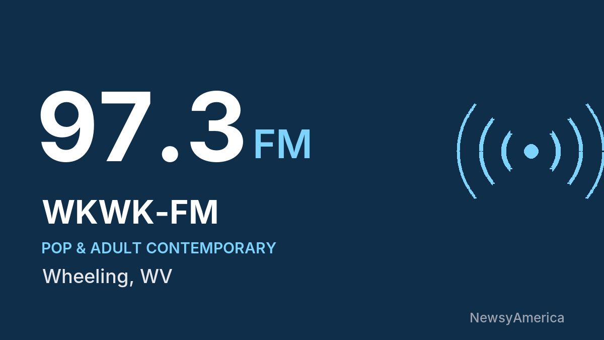 WKWK-FM 97.3 FM – Wheeling