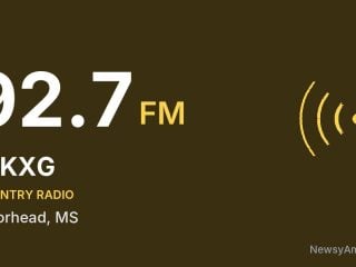WKXG 92.7 FM, Moorhead, MS