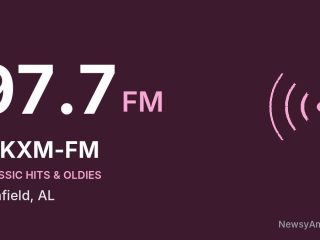 WKXM-FM 97.7 FM, Winfield, AL