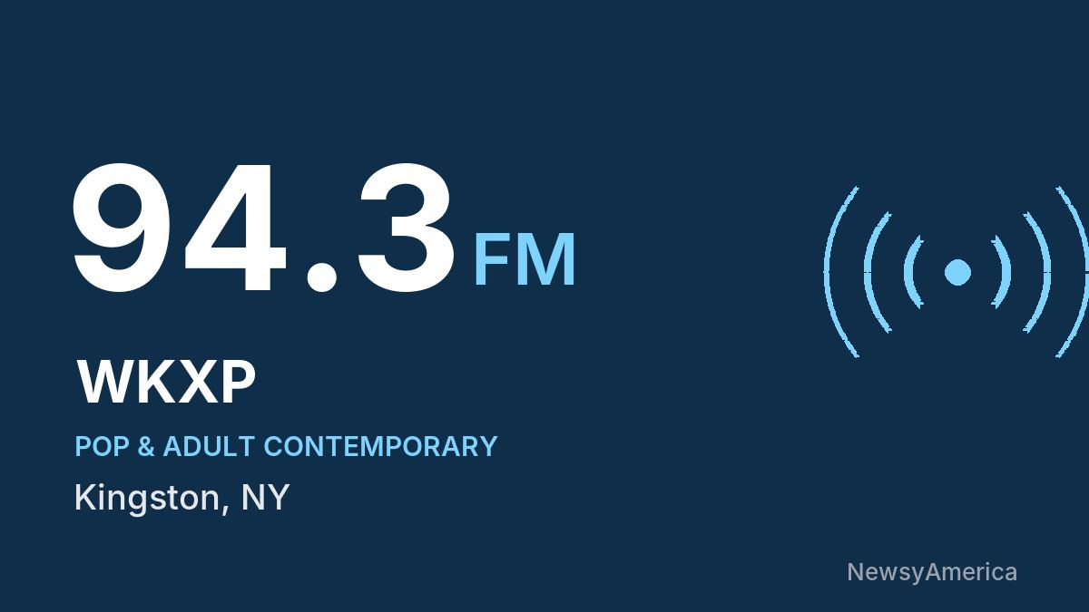 WKXP 94.3 FM – Kingston