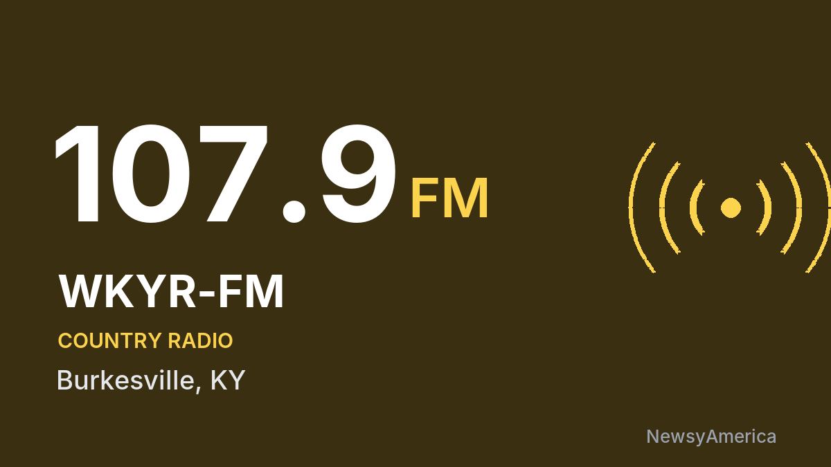 WKYR-FM 107.9 FM – Burkesville