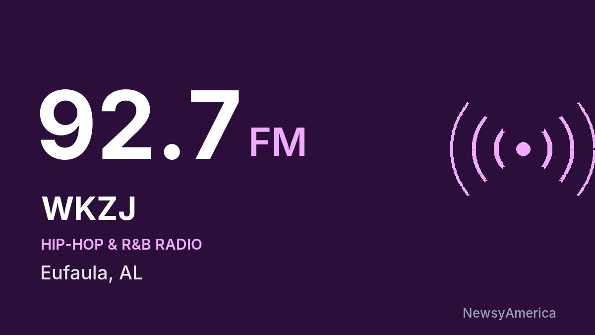 WKZJ 92.7 FM – Eufaula