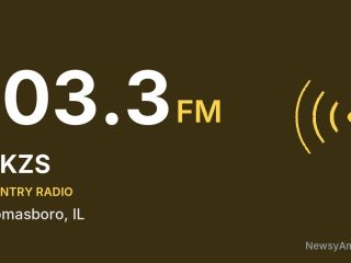 WKZS 103.3 FM, Thomasboro, IL