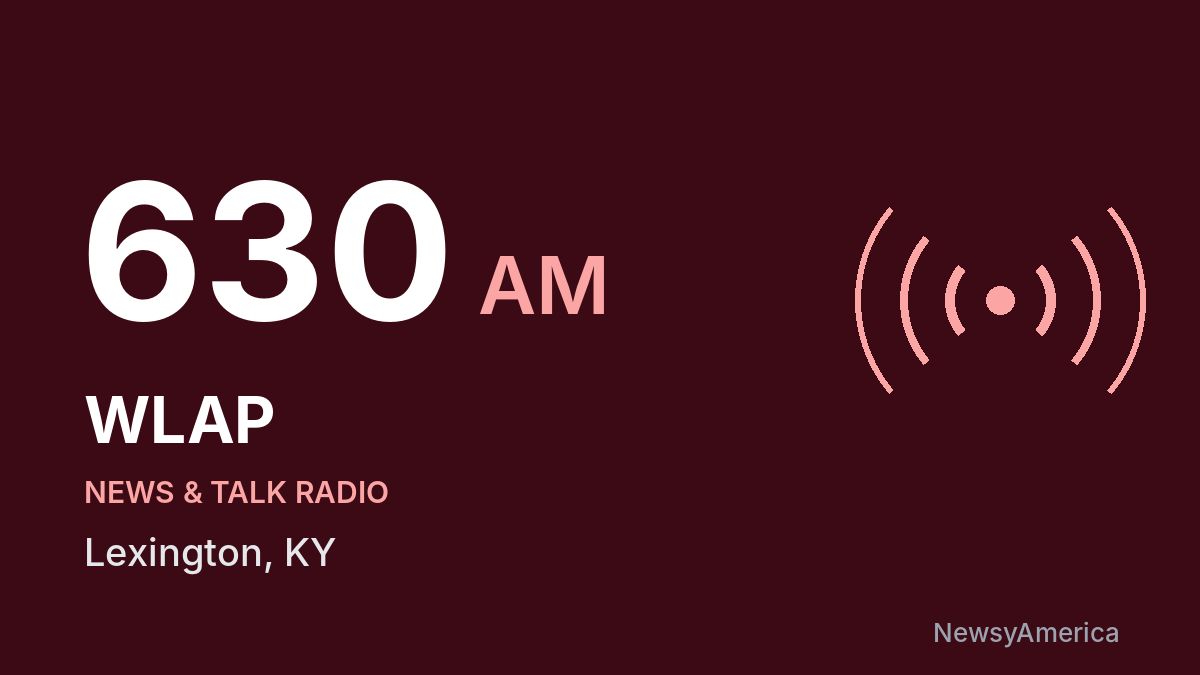 WLAP 630 AM – Lexington