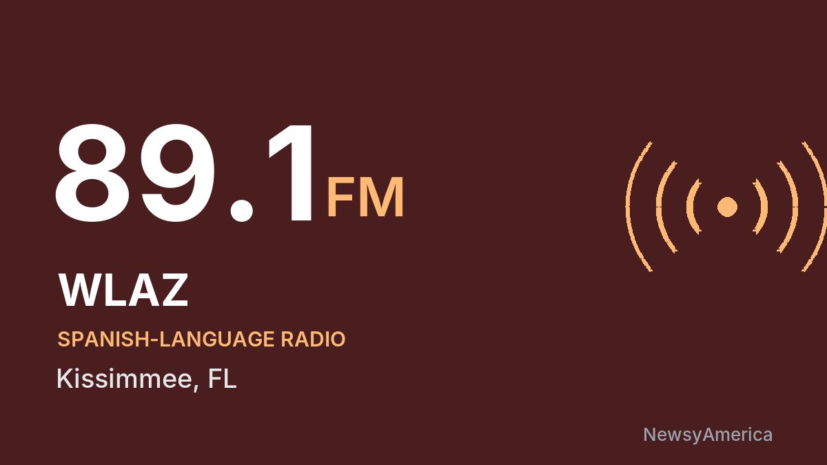 WLAZ 89.1 FM – Kissimmee