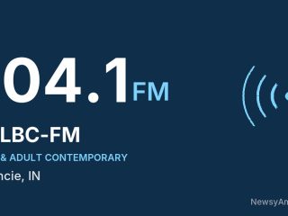 WLBC-FM 104.1 FM, Muncie, IN