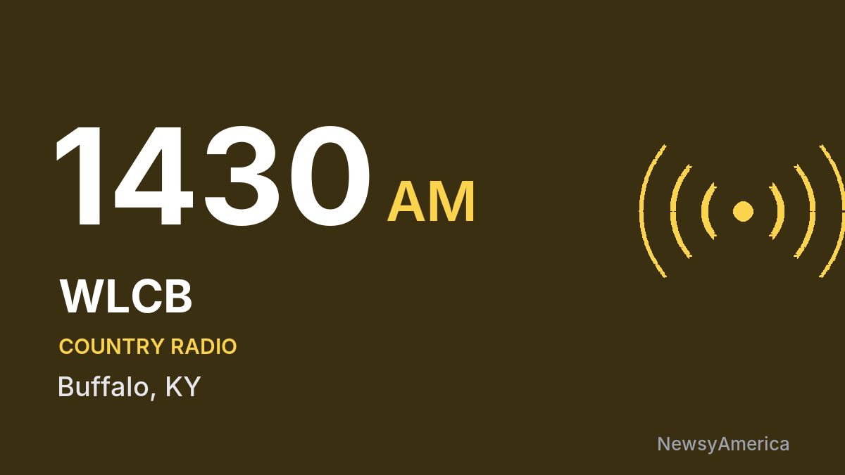 WLCB 1430 AM – Buffalo