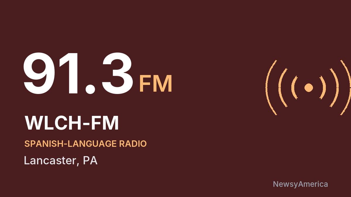 WLCH-FM 91.3 FM – Lancaster