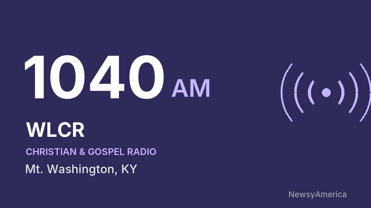WLCR 1040 AM – Mt. Washington