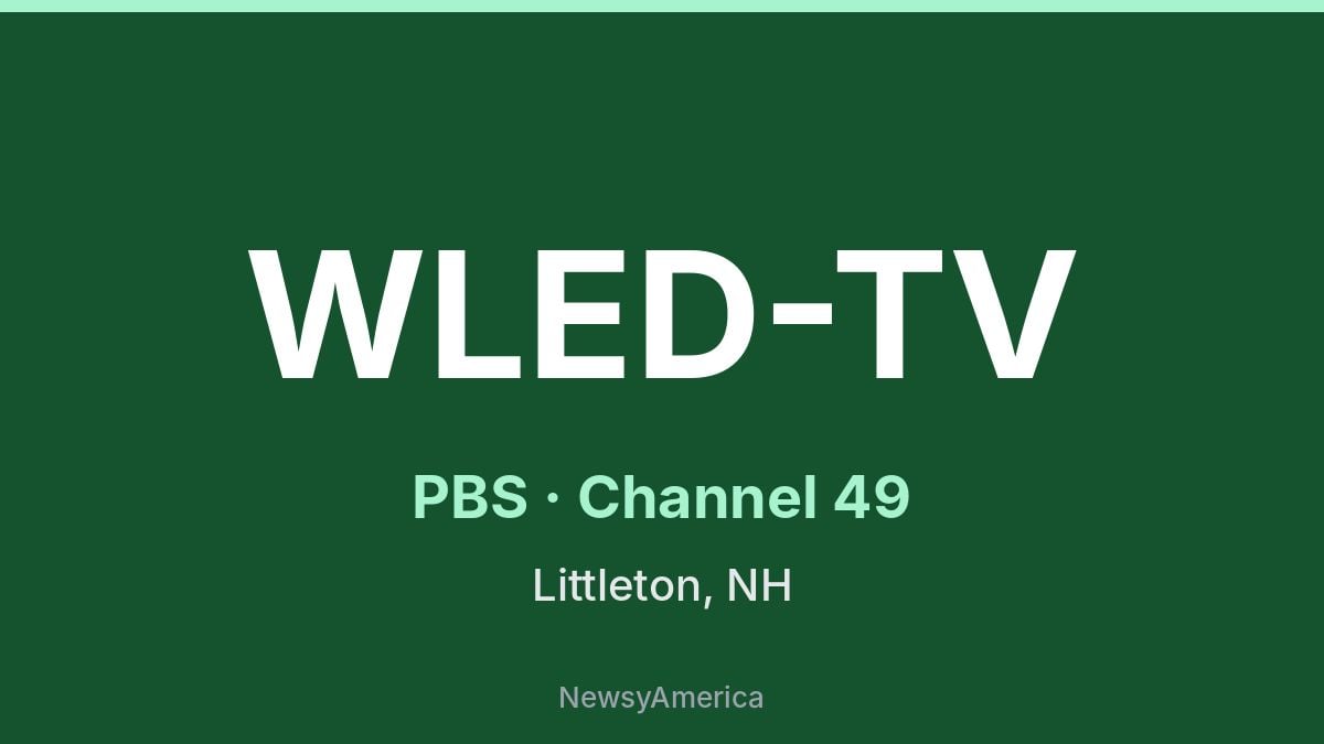 WLED-TV – PBS 49 Burlington