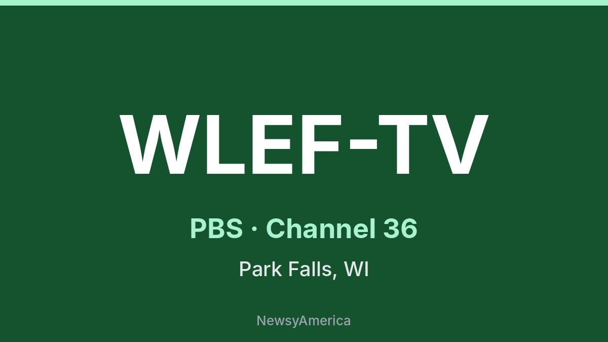 WLEF-TV – PBS 36 Wausau