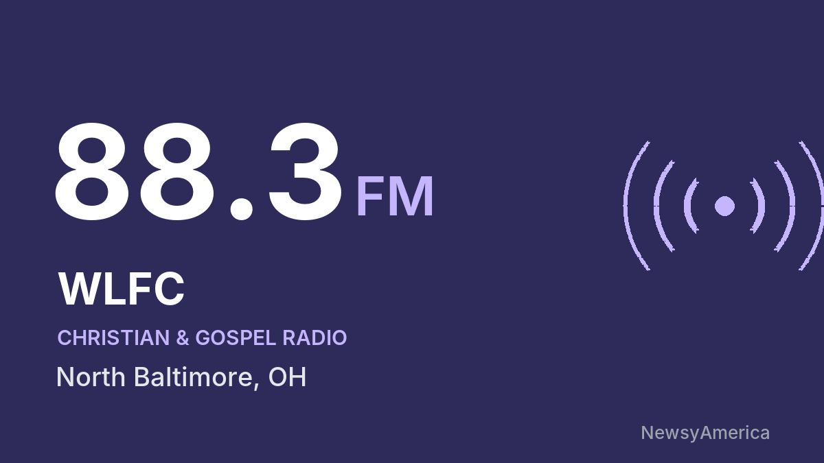 WLFC 88.3 FM – North Baltimore