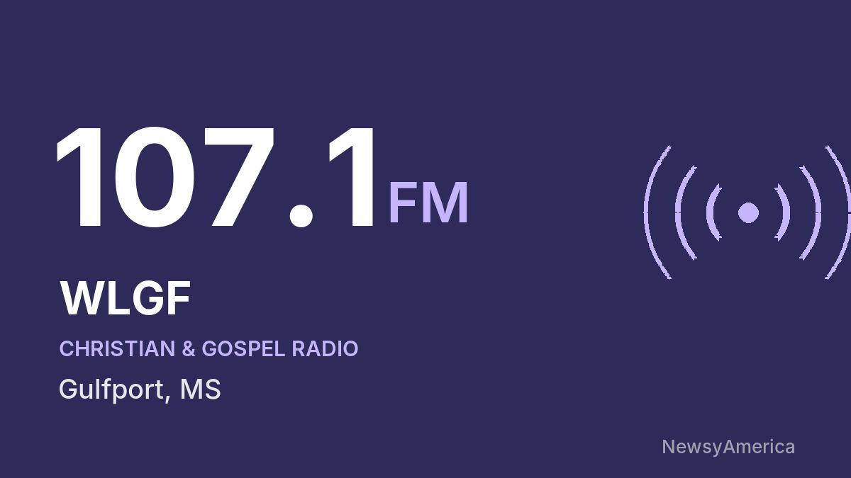 WLGF 107.1 FM – Gulfport