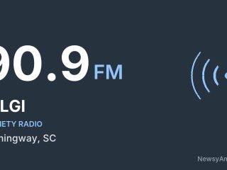 WLGI 90.9 FM, Hemingway, SC