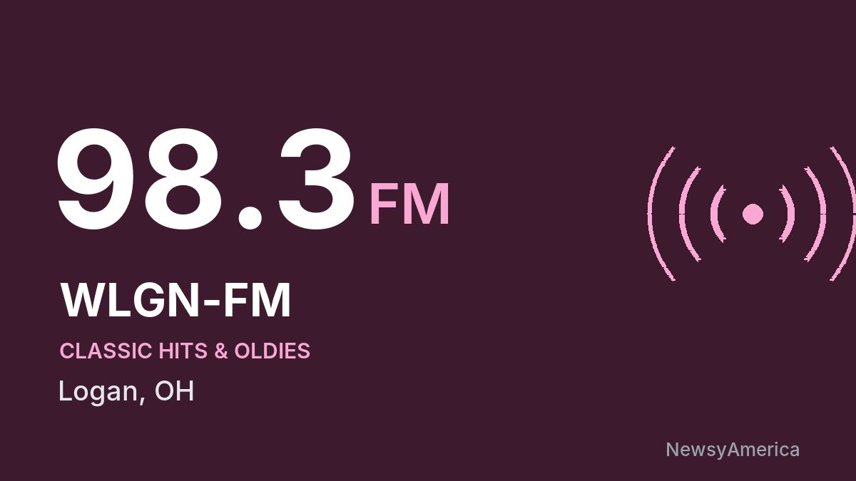WLGN-FM 98.3 FM – Logan