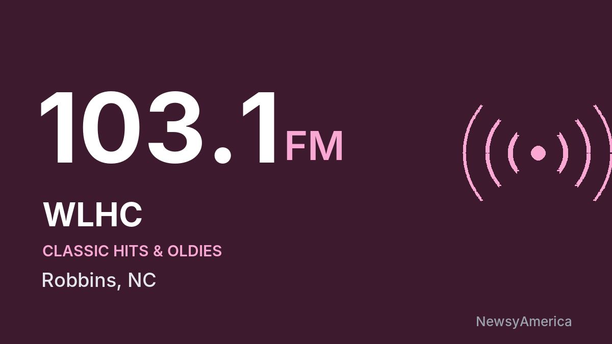 WLHC 103.1 FM – Robbins