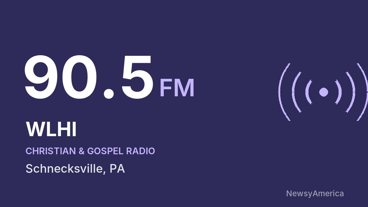WLHI 90.5 FM – Schnecksville