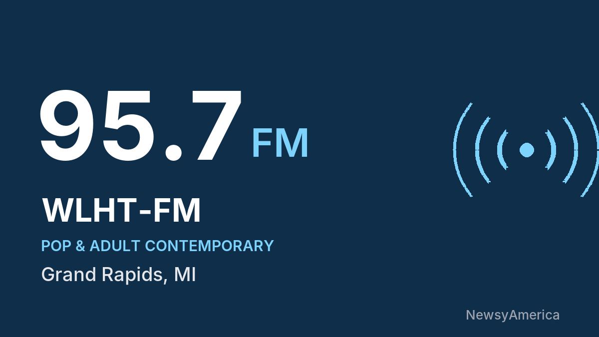 WLHT-FM 95.7 FM – Grand Rapids